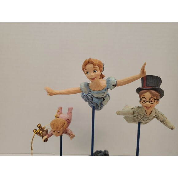 Disney Showcase Jim Shore Peter Pan Straight On Til Morning DAMAGE READ - Picture 5 of 14